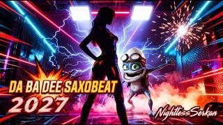 💙🐸 CRAZY FROG – DA BA DEE - SAXOBEAT 2027 🔥💚 Cyber Neon Blue Overdrive  Dark Electro Techno Remix ⚡