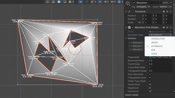Monotone Polygon Boolean Operation