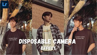 Disposable Camera Effect - How to Edit the Disposable Camera Filter in Lightroom Mobile | Free DNG screenshot 2