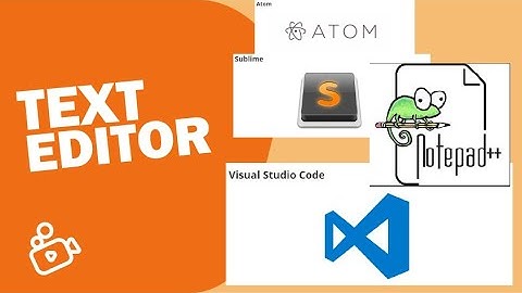 Text Editor dan Cara Menjalankan File Menggunakan XAMPP