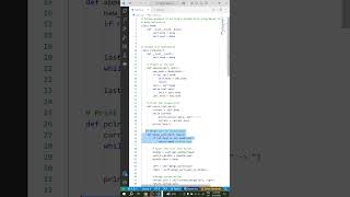 Python example of sorting a linked list using Merge Sort  #python #breakingnews