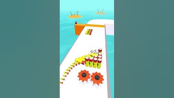 Battery Charged Run Fun Game #23 #batteryrun3d #battery #shorts