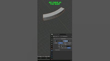 How to Curve / Round Object in Blender | East Quick Trick || #shorts #3dmodeling #blender