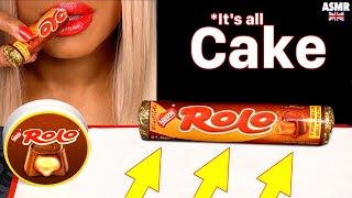 ASMR Eating Realistic CAKE Rolo Chocolate, Cake art, Chocolate Covered Oreo Cookies, mukbang 먹방