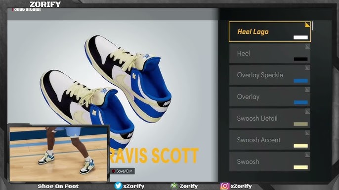 NBA2K Shoe Creator🔌 All Full Shoe Creations Tutorials On My  #, how to make shoes in 2k23