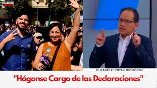 "Háganse Cargo de las Declaraciones": Sergio Micco al Frente Amplio