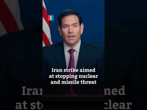 Iran strike aimed at stopping nuclear and missile threat