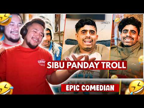 Most intelligent man in this planet || SIBU PANDAY TROLL || Reaction
