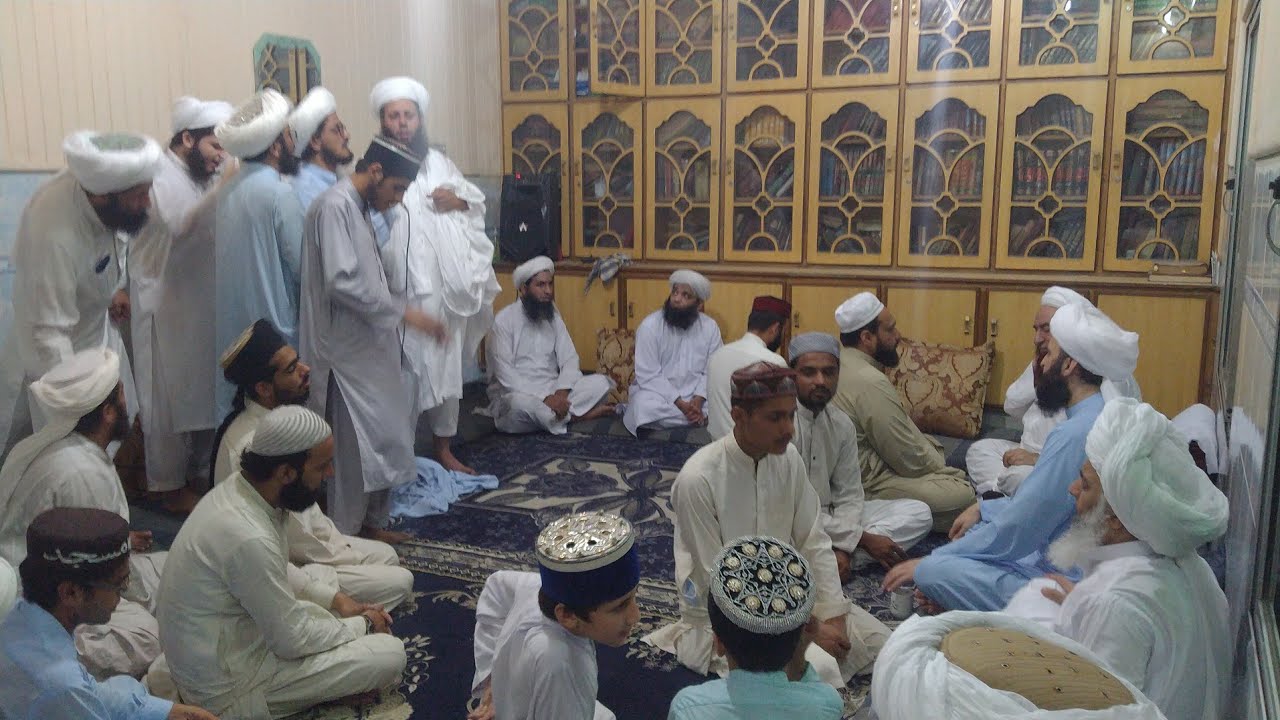 New Saifi Mehfil&Naat 2020 Qasida Burda Sharif By pir Syed Afzal Hussain Shah Saifi At Faqeer Abad