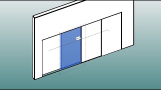Revit Exercise (Day 201)- Sliding door with adjustable panel number Revit Exercise (Day 201)- Sliding door with adjustable panel number