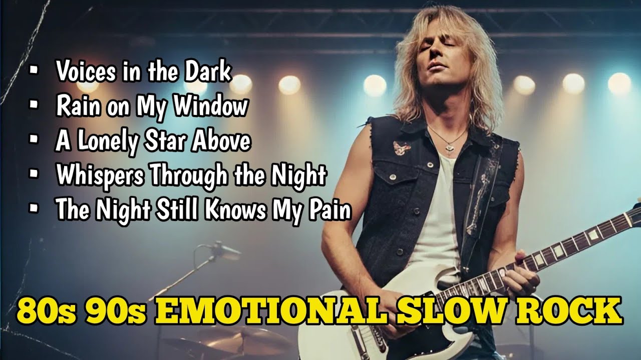Best Emotional Slow Rock Ballad Songs 80s 90s Playlist | Relaxing ...