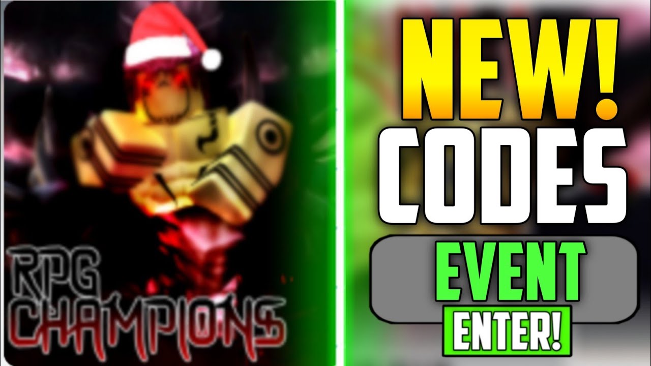 RPG CHAMPIONS CODES 2022 || ROBLOX CODES FOR RPG CHAMPIONS 2022