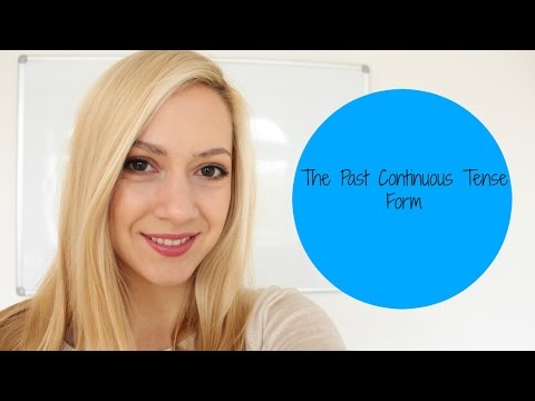 Gradjenje Prošlog trajnog vremena || The Past Continuous Tense Form