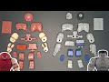 LEGO Marvel - X-men | Juggernaut vs Weapon H | Unofficial Lego BigFigure | AF351 AF359
