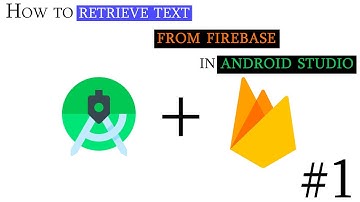 How to retrieve text from firebase in android studio easy example