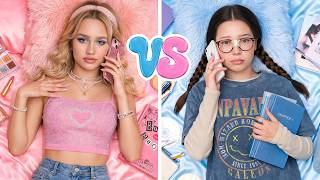 NERD VS POPULAR GIRL BATTLE! College Queen बनने के लिए Extreme Makeover