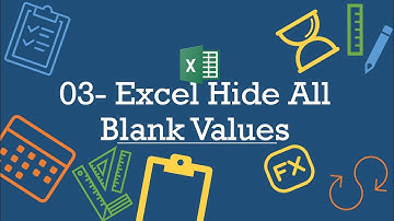 Excel Hide Empty Rows