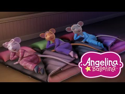 Angelina Ballerina Brasil 🎵 Festa Do Pijama 💃