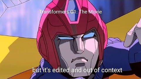 Transformers G1: The Movie but it