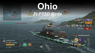 Ohio Ft PTSD birds - World of Warships Legends - Stream Highlight