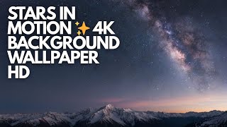 4K Flares Stars Motion Backgrounds Wallpaper HD✨ | Stunning Colorful Galaxy Light Animation