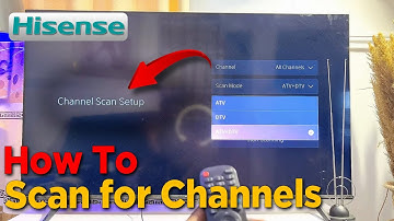 Hisense VIDAA TV How to Scan for Channels | Auto & Manual Method