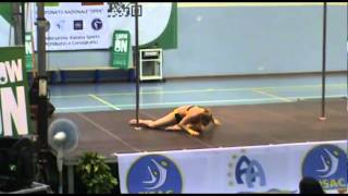 Sara Brilli -16062012- Italian Pole Championship Cat.sino Femminile Avanzato
