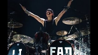 Rammstein-Live Aus Santiago-Christoph's drum solo and Flake dance.(Weißes Fleisch.)