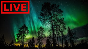 🌎 LIVE Iceland Auroras Northern Lights | Relaxing Music