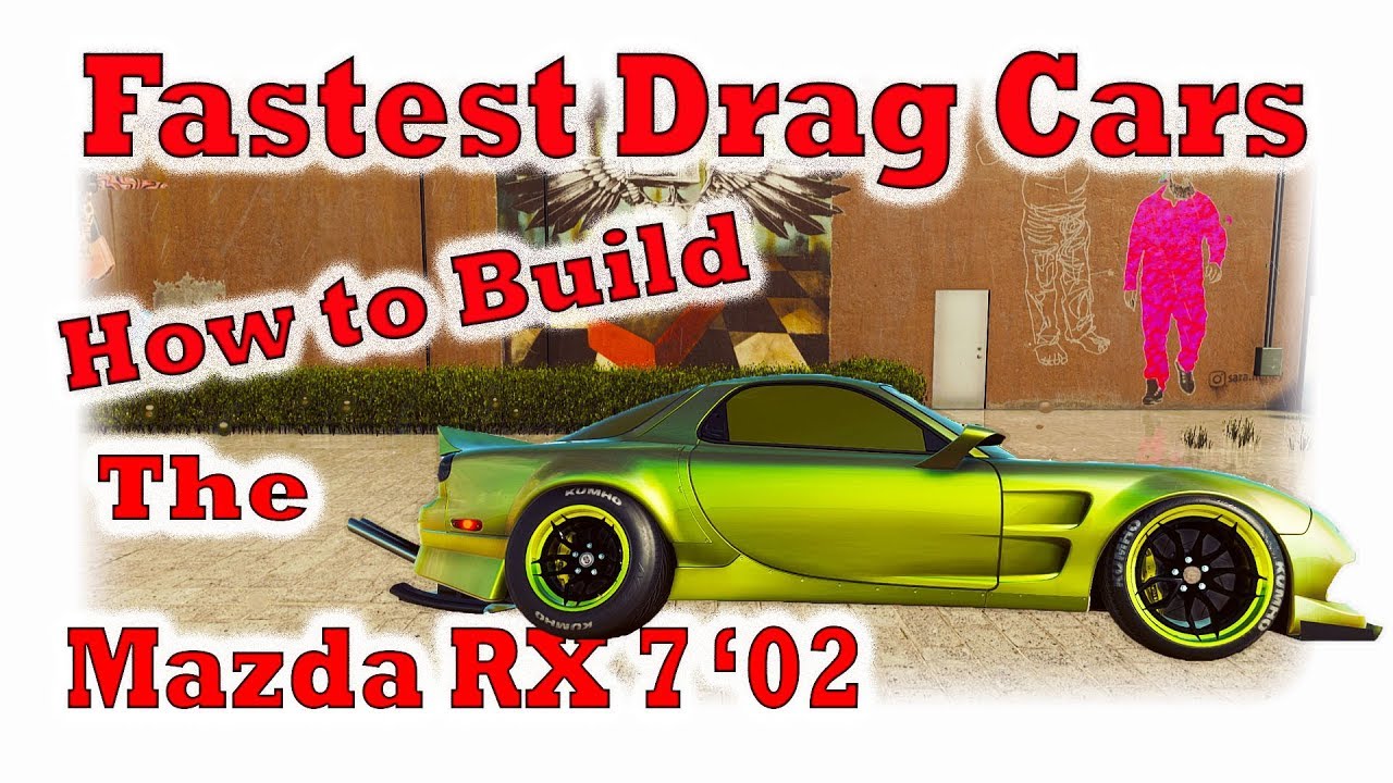 NFS Heat Fastest Drag Cars // Mazda RX 7 //best Drag builds // Fastest