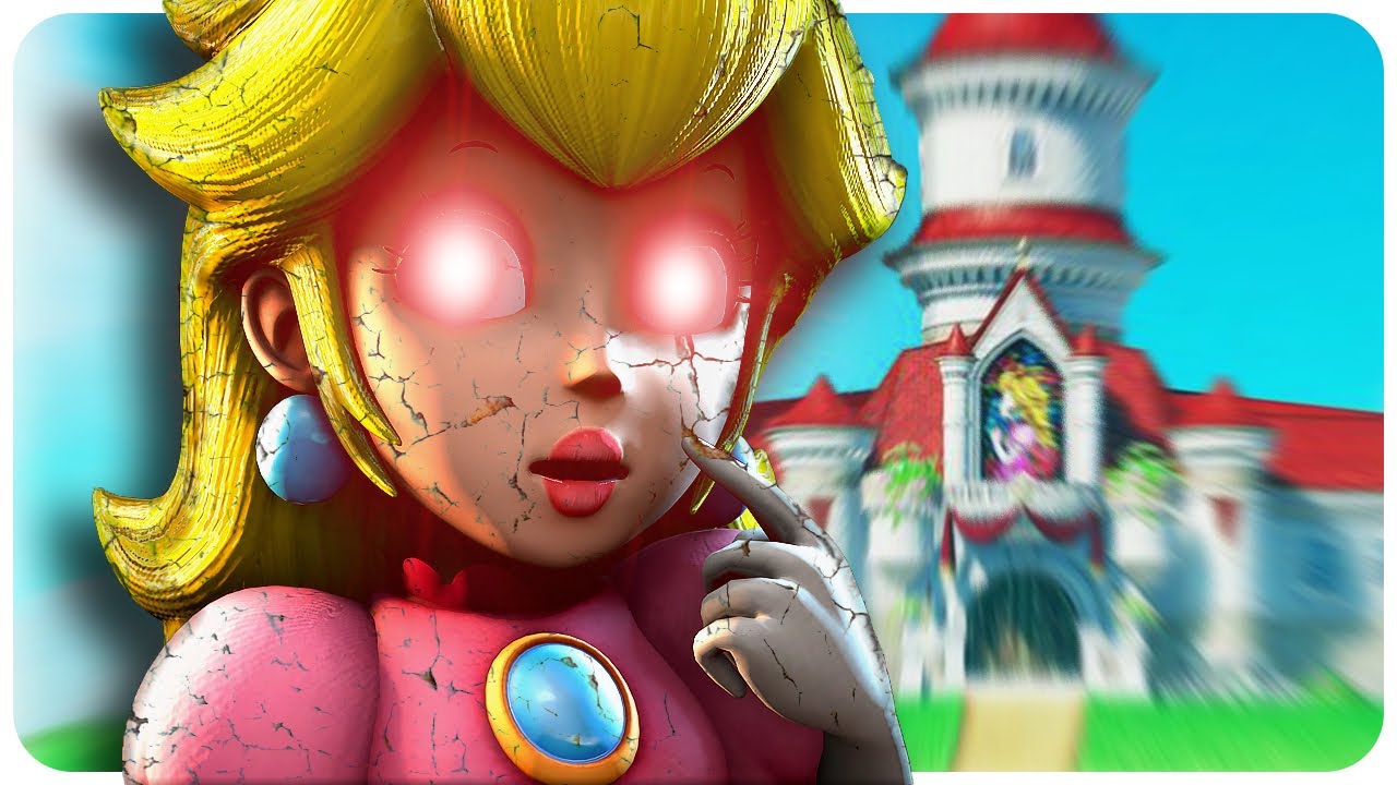 PRINCESS PEACH HUNTS DOWN SUPER MARIO [Another Princess Is In Our Castle]