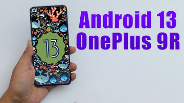 Install Android 13 on OnePlus 9R (AOSP Rom) - How to Guide!