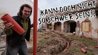 Amateur versucht ABWASSER zu verlegen | Mist-Mittwoch