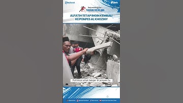 Alfatih Ungkap Tetap ingin Kembali Belajar di Ponpes Al Khoziny, Meski 67 Temannya Telah Tewas