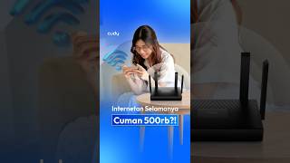 Invest jangka panjang itu perlu, apalagi buat internet lancar! 😆 #Cudy #WiFi #WiFi6 #Router