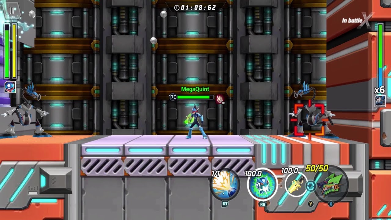 Mega Man X DiVE - Total Power Battle: Round 3