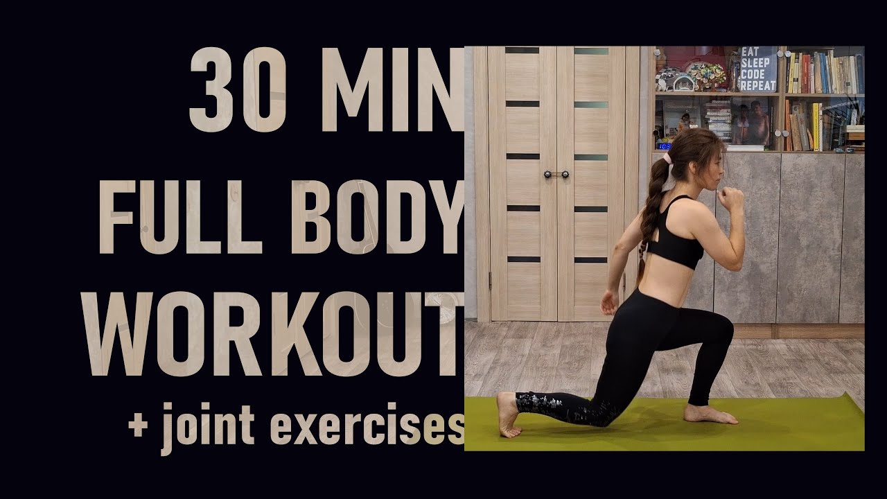 Full Body Beginner Friendly Workout  | Joints mobility Warm Up 10 min | Workout | Stretching