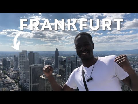 Viewing Frankfurt’s Skyline at the Main Tower