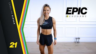 QUALITY Quads & Calves - Dumbbell Leg Workout | EPIC Endgame Day 21