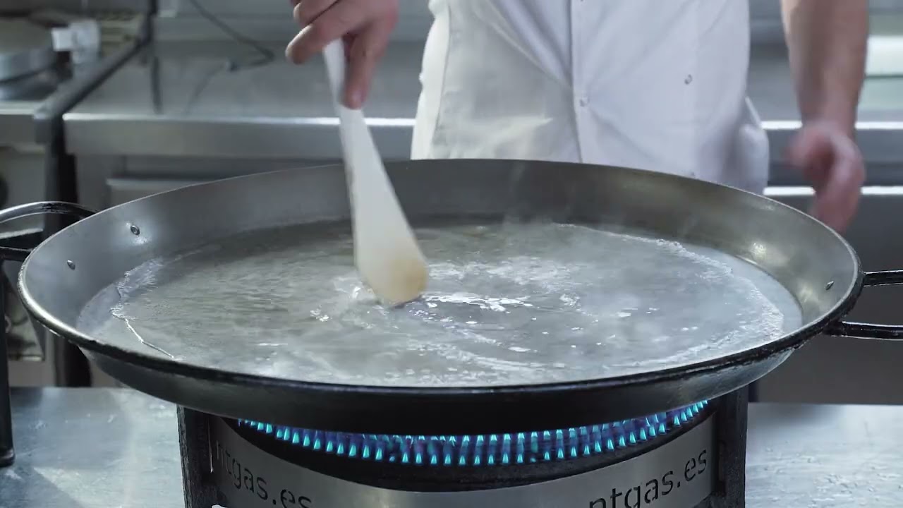El tamaño de la Paella y su relación con la Evaporación