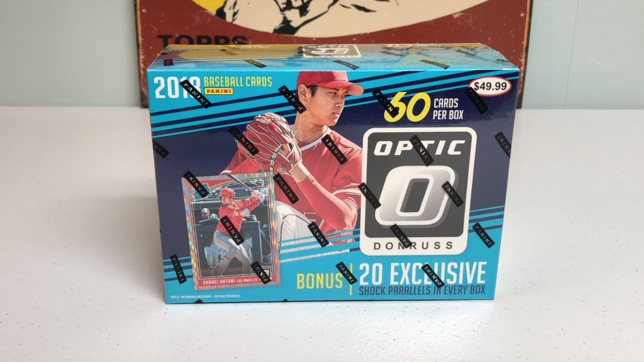 *Hunting for Rookies* 2018 Donruss Optic Mega Box!