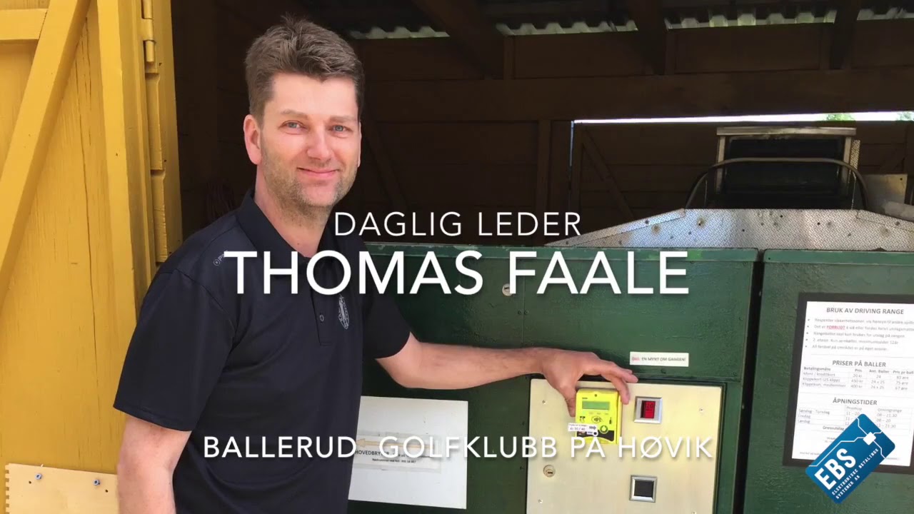 Ballerud Golf with Nayax's cashless payment solution