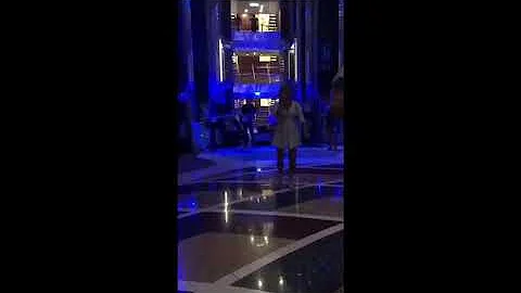 Faye Phillips onboard the Celebrity Equinox