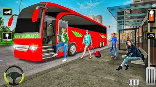 City Coach Bus Driving Simulator 3d Android | Public Transport Coach Bus Driving Simulator Gameplay screenshot 4