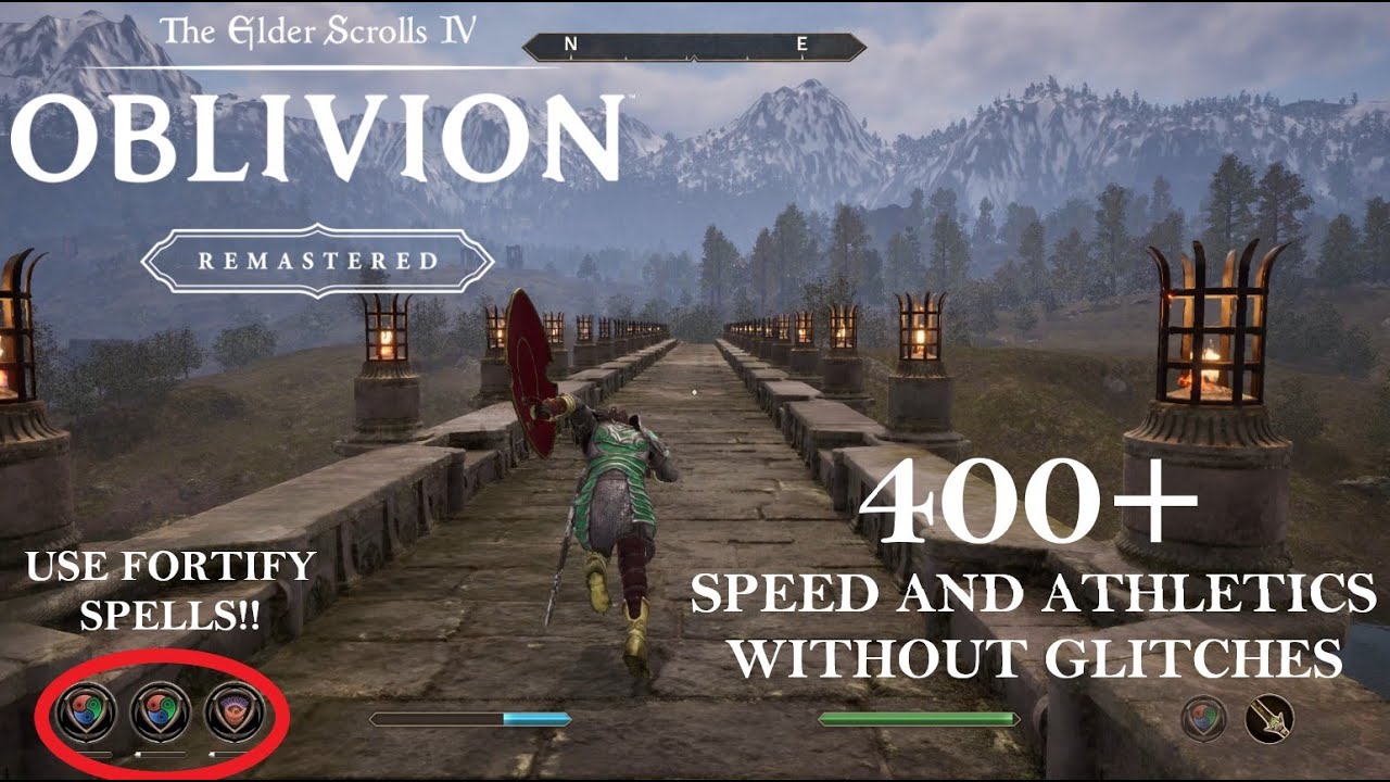 Oblivion Remastered Fortify Spells are Busted Not a Glitch YouTube