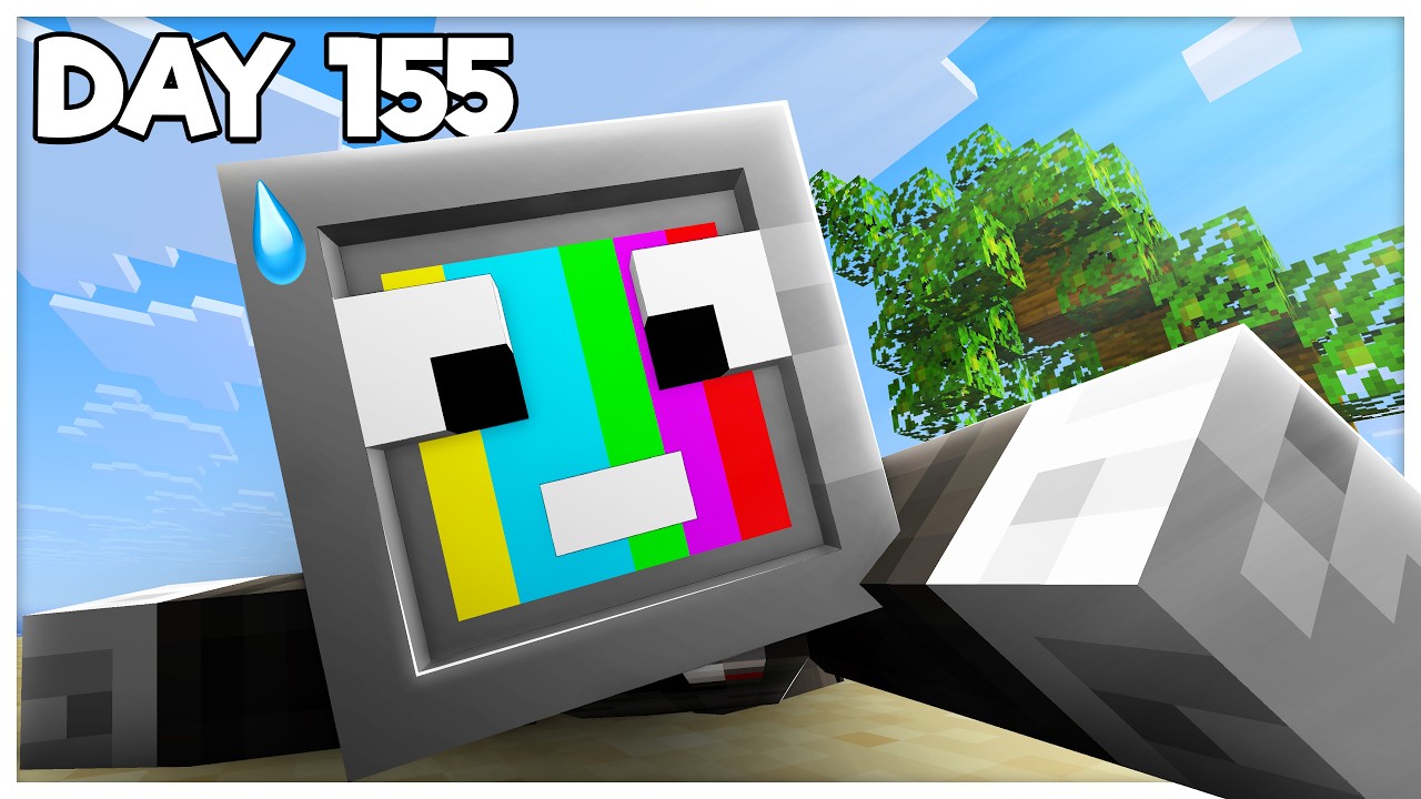 We Survived 155 Days On A Minecraft Survival Island