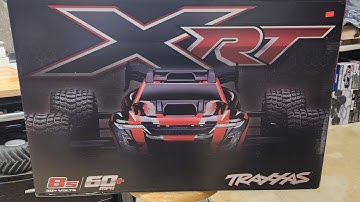 Traxxas XRT + Castle Creations MMX8S ESC Unboxing and Overview