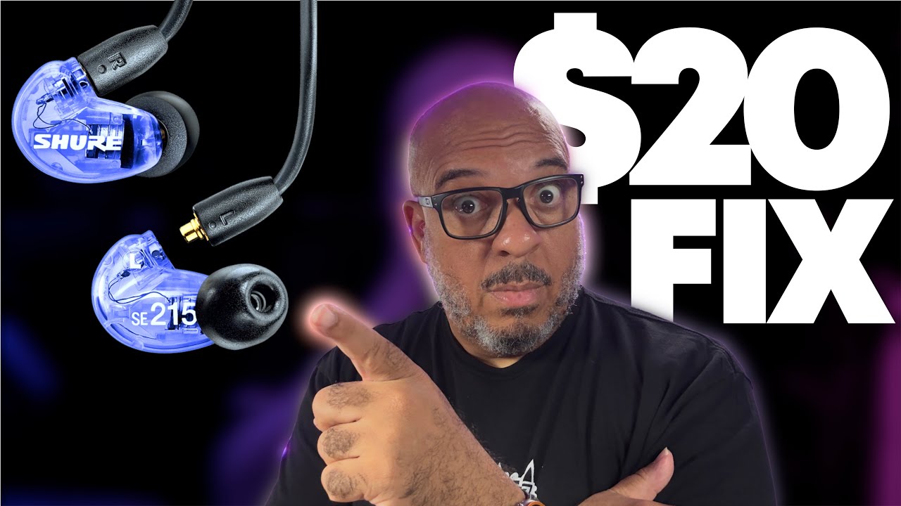 Этот кабель за 20 долларов решил все проблемы с моими наушниками Shure SE215.