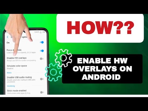 How To Enable HW Overlays On Android Phone - YouTube