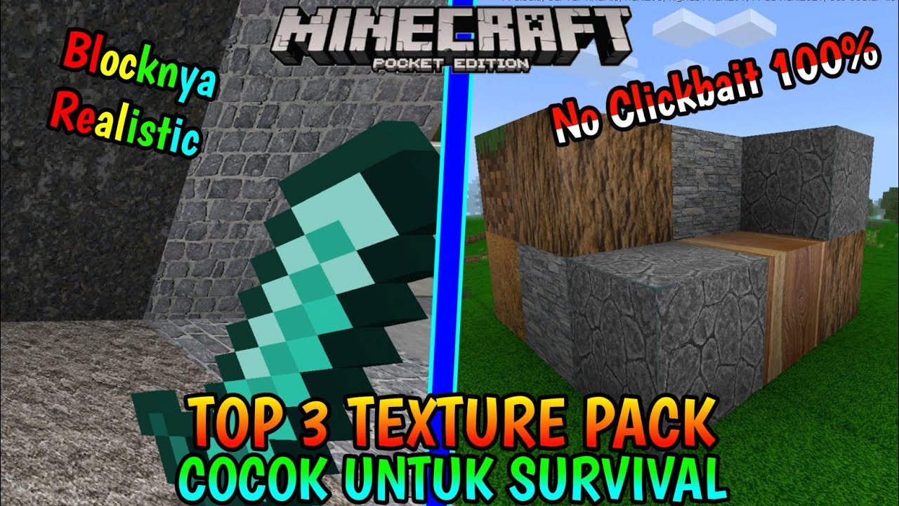 Top 3 Texture Pack Nether Update! - Cocok Untuk Survival - Support MCPE ...